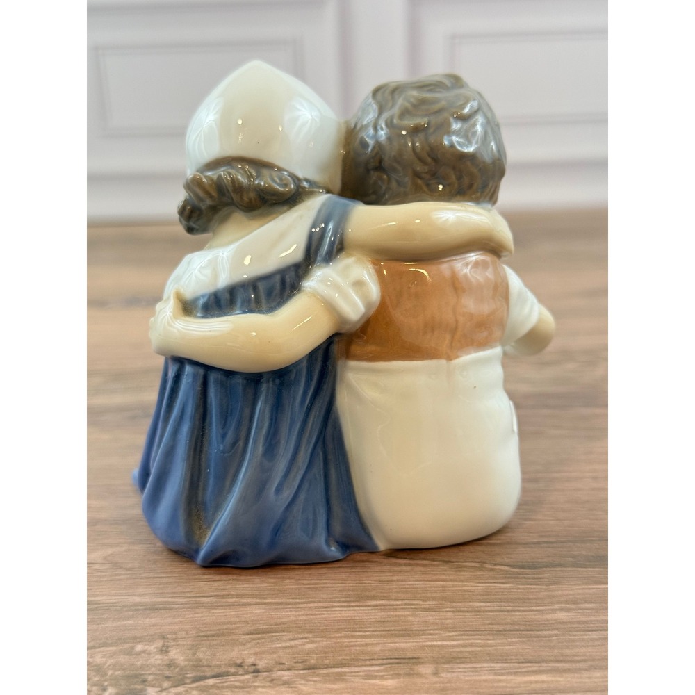 VTG 1948 Bing & Grondahl Denmark "Children Reading" Porcelain Figurine - Picture 2 of 9
